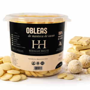 obleas de manteca de cacao 100% | hidalgo house